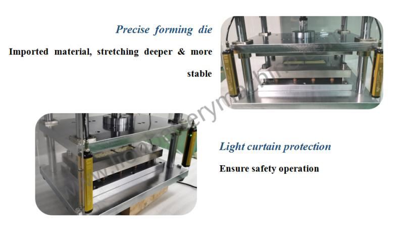 forming die of pouch cell forming machine