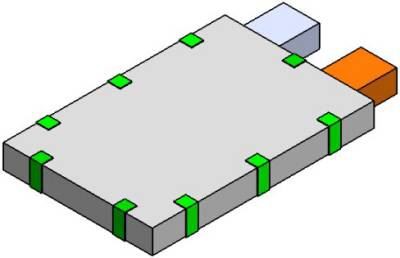 pouch cell drawing