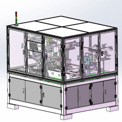 automatic stacking machine drawing