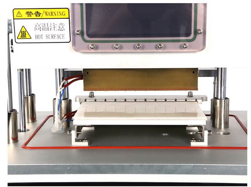 flat plate of final sealer