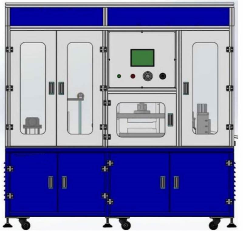 aluminum laminated film case forming machine